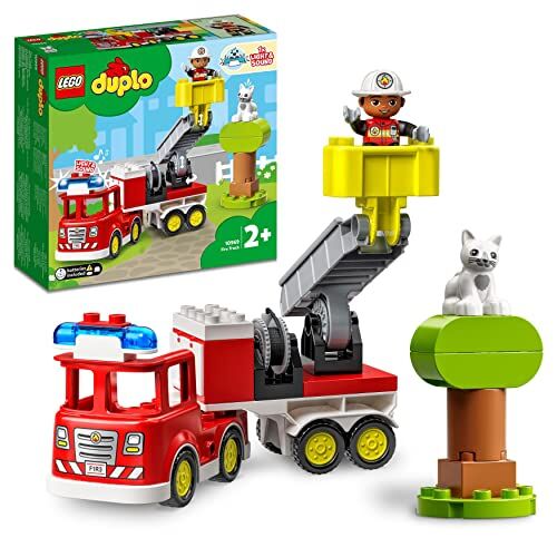 LEGO DUPLO Town Feuerwehrauto Spielzeug ab 2 Jahren 10969