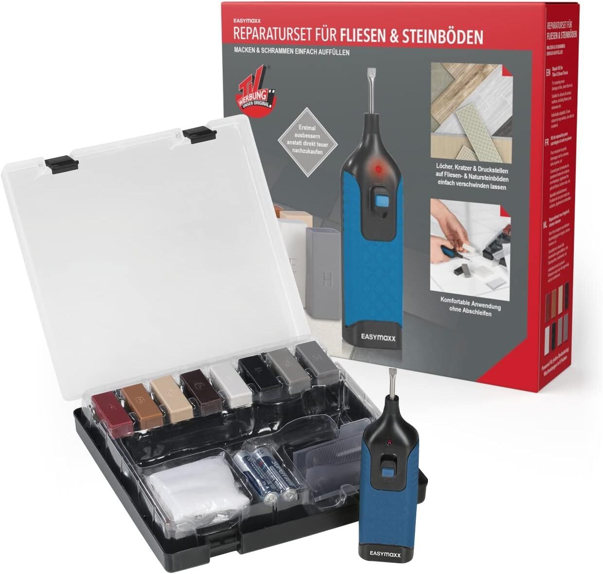 EASYmaxx Reparaturset Fliesen & Steinböden Bodenreparaturset