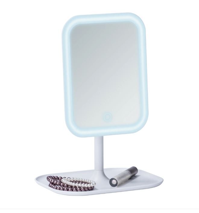 WENKO LED Kosmetik-Standspiegel Bertiolo