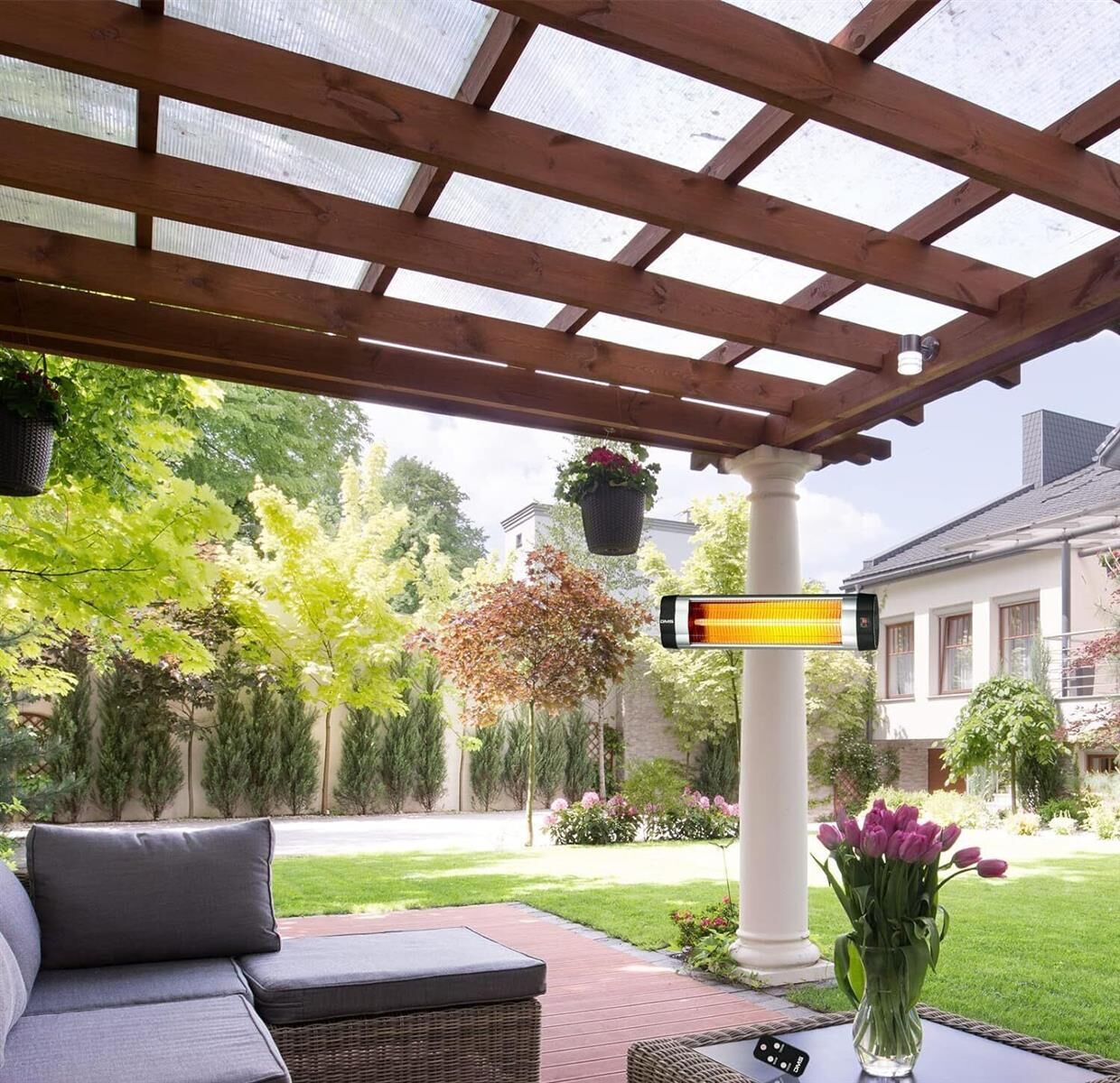 Veranda, Innenarchitektur, Terrasse, Hinterhof, Pergola