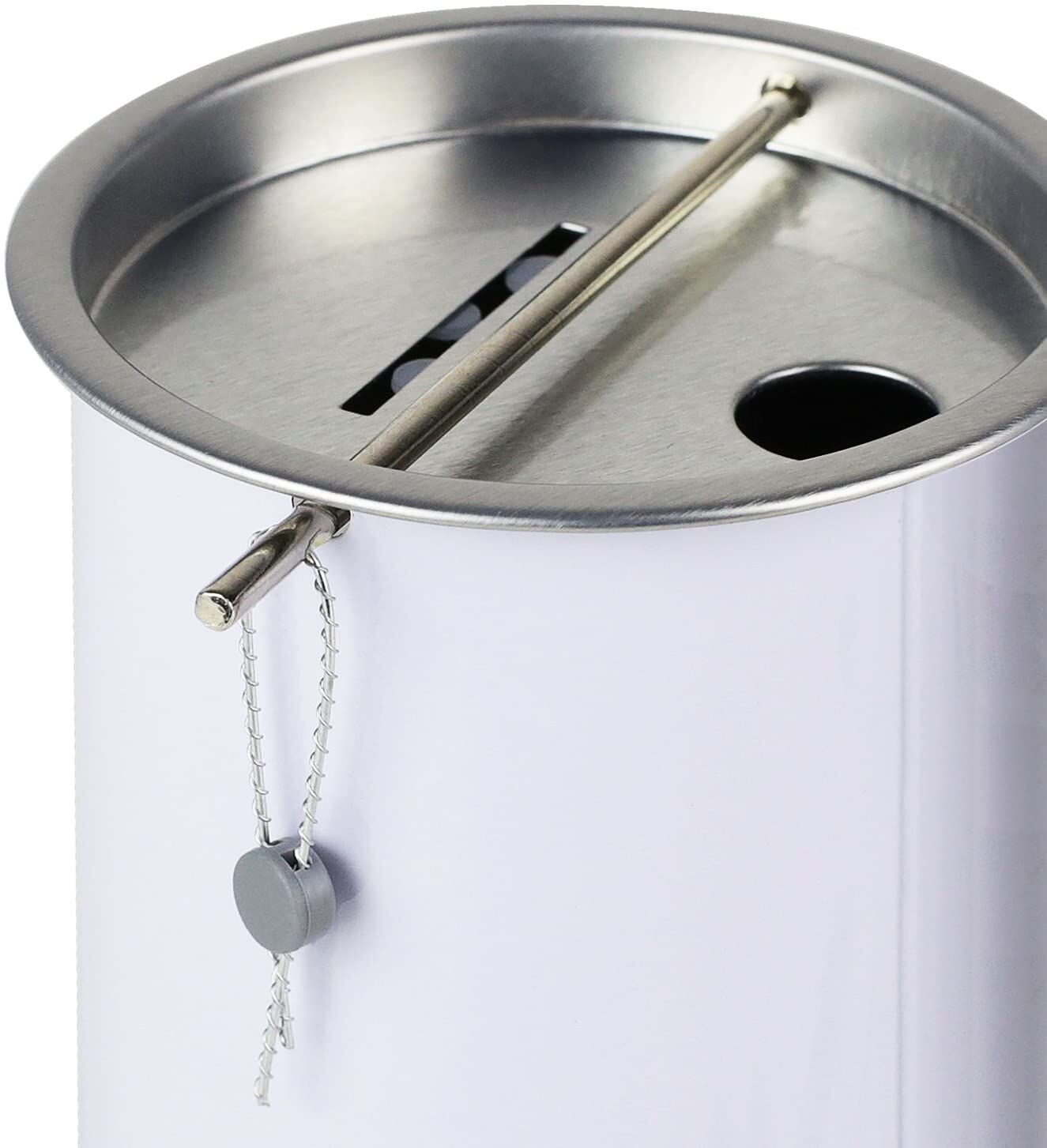 HMF Spendendose 10,0 cm weiss ohne Griff