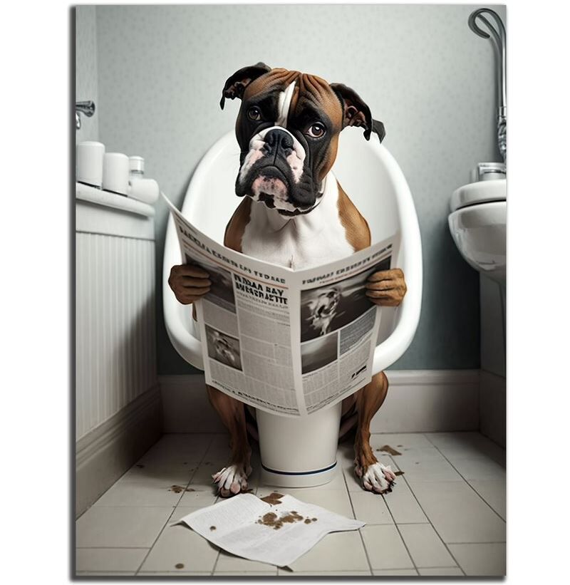 Boxer, Hund, Säugetier, Haustier