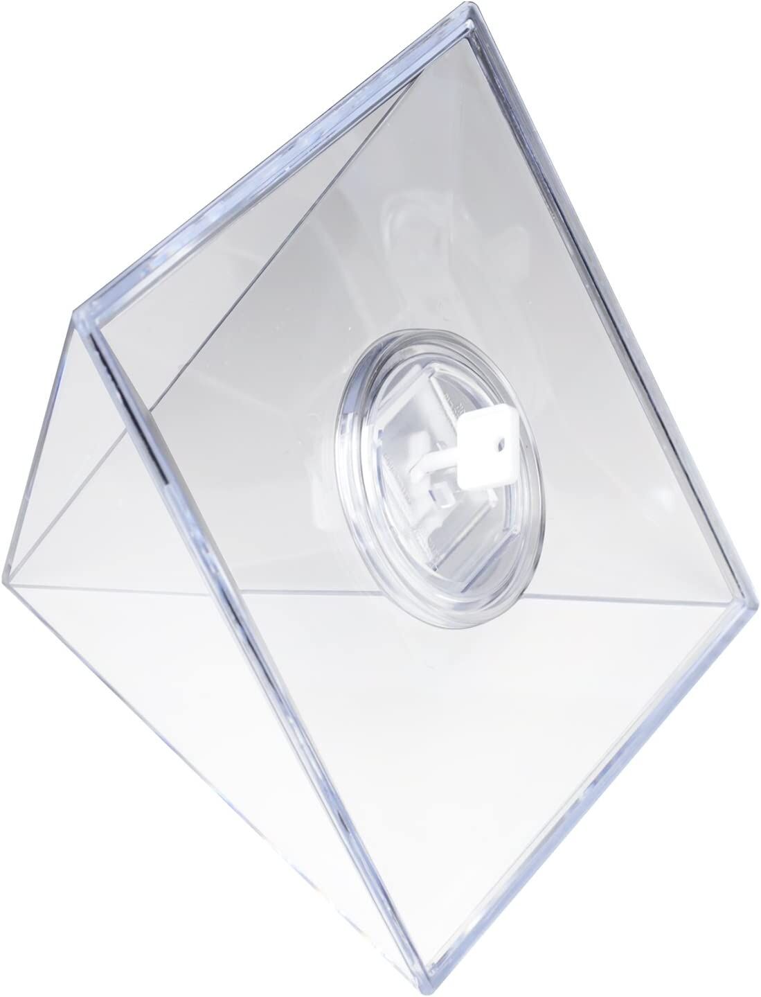HMF Spardose Acryl Pyramide transparent