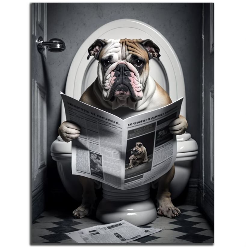 Hund, Säugetier, Haustier, Bulldogge