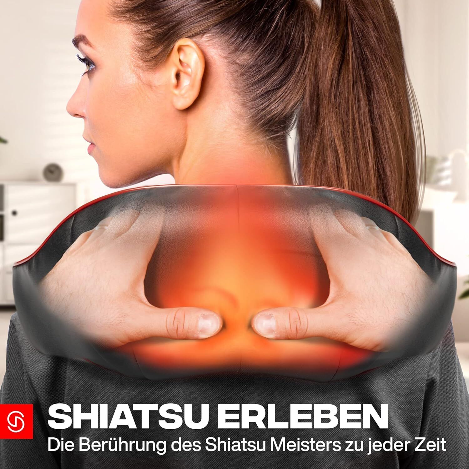 Nacken, Stirn, Kopfschulter, Schulterbereich, Massageliege