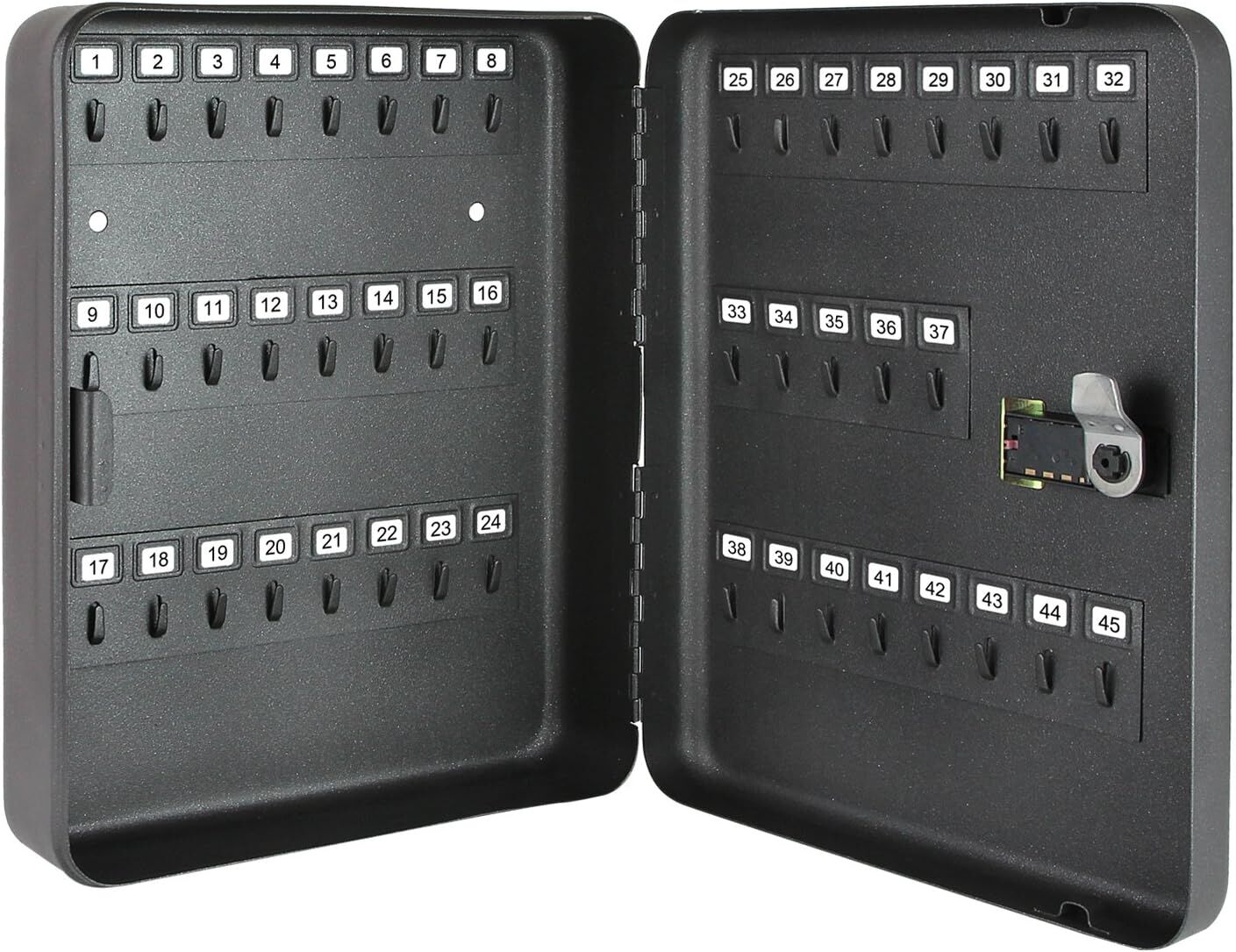 HMF Schlüsselschrank Schlüsselkasten 45 Haken