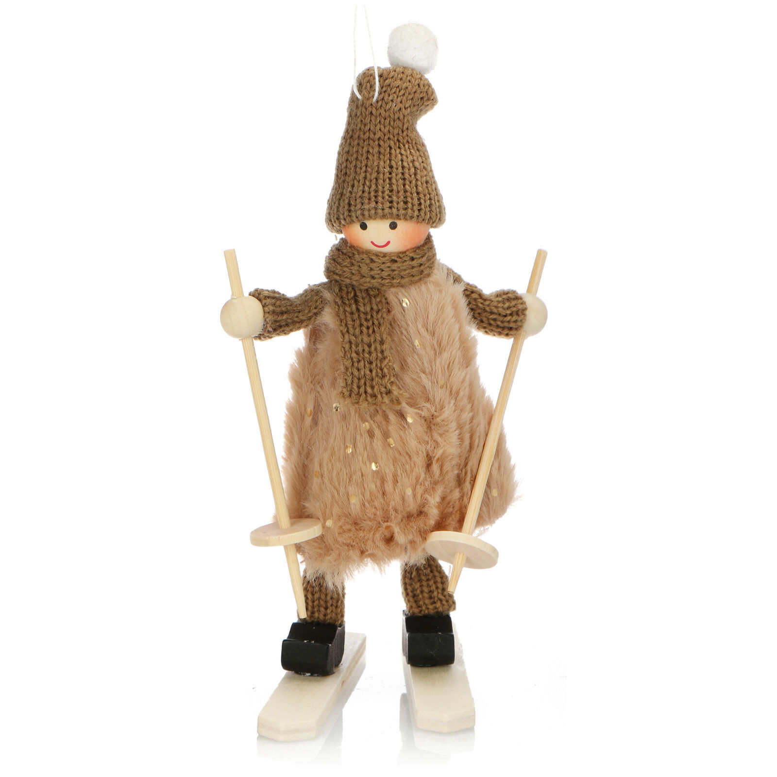 2er Set Weihnachtsfigur Weihnachtsdeko Baumaufhänger
