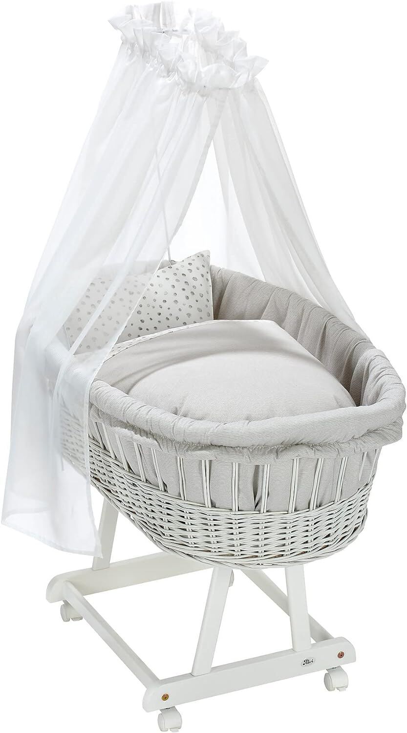 Moebel, Krippe, Bett für Säuglinge, Bett, Wiege