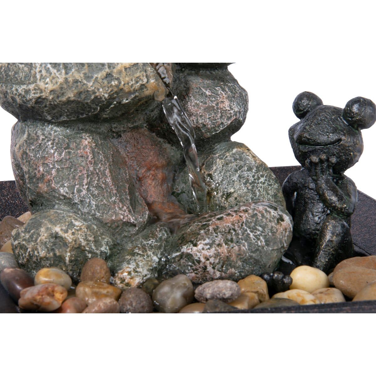 Rock, Kiesel, Springbrunnen, Wasser, Person