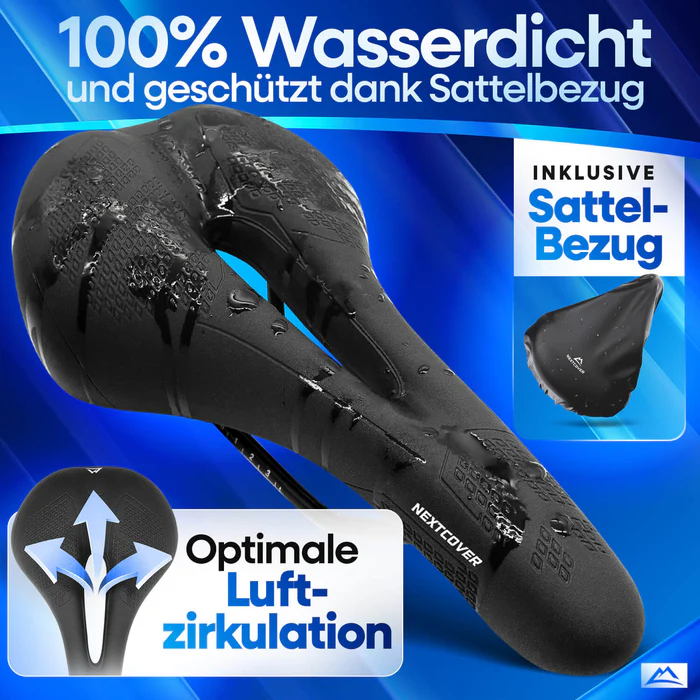NEXTCOVER Fahrradsattel Mountainbike Memory-Foam 3.0 ergonomischer Fahrrad Sattel unisex