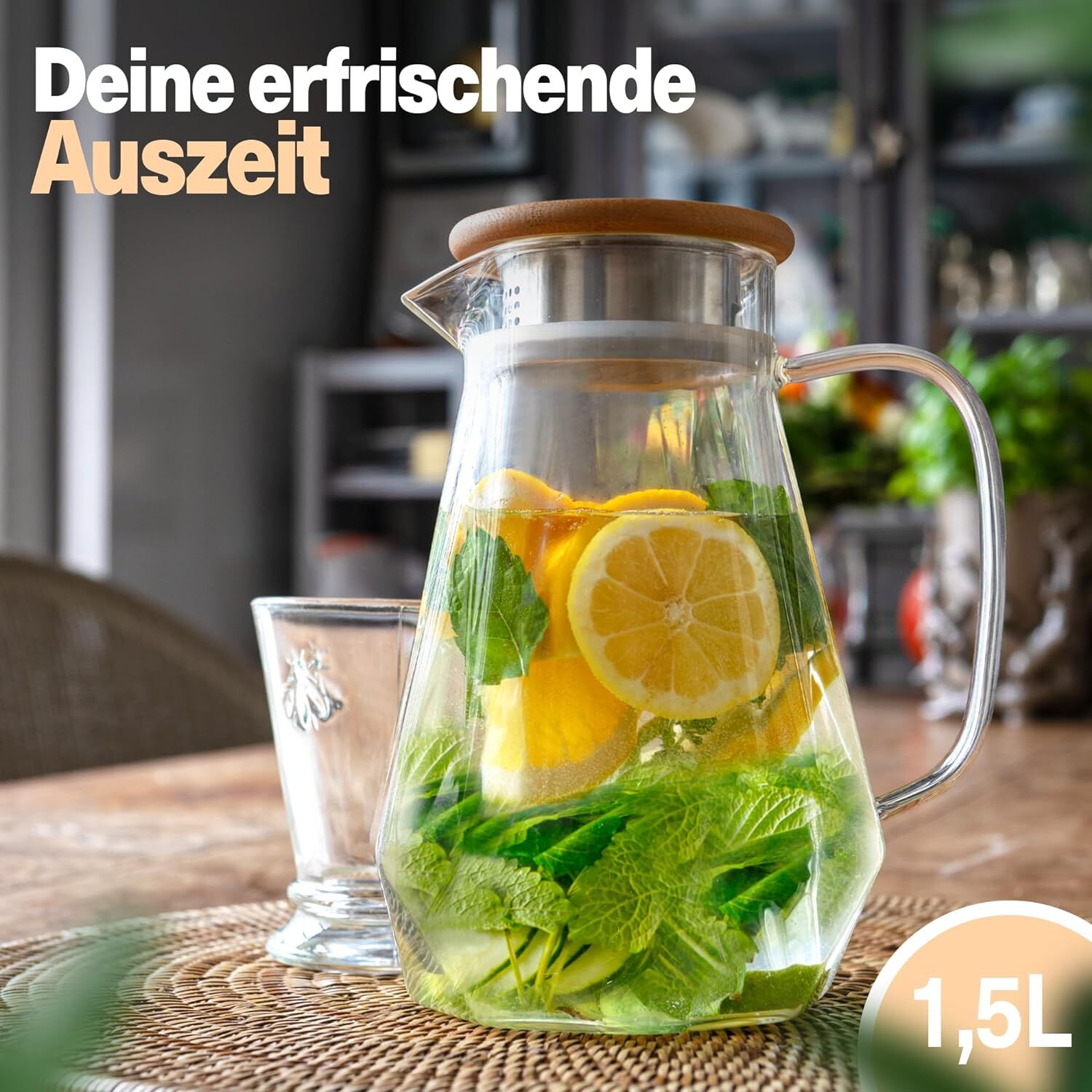 Kräuter, Minze, Limonade, Mojito, Kanne