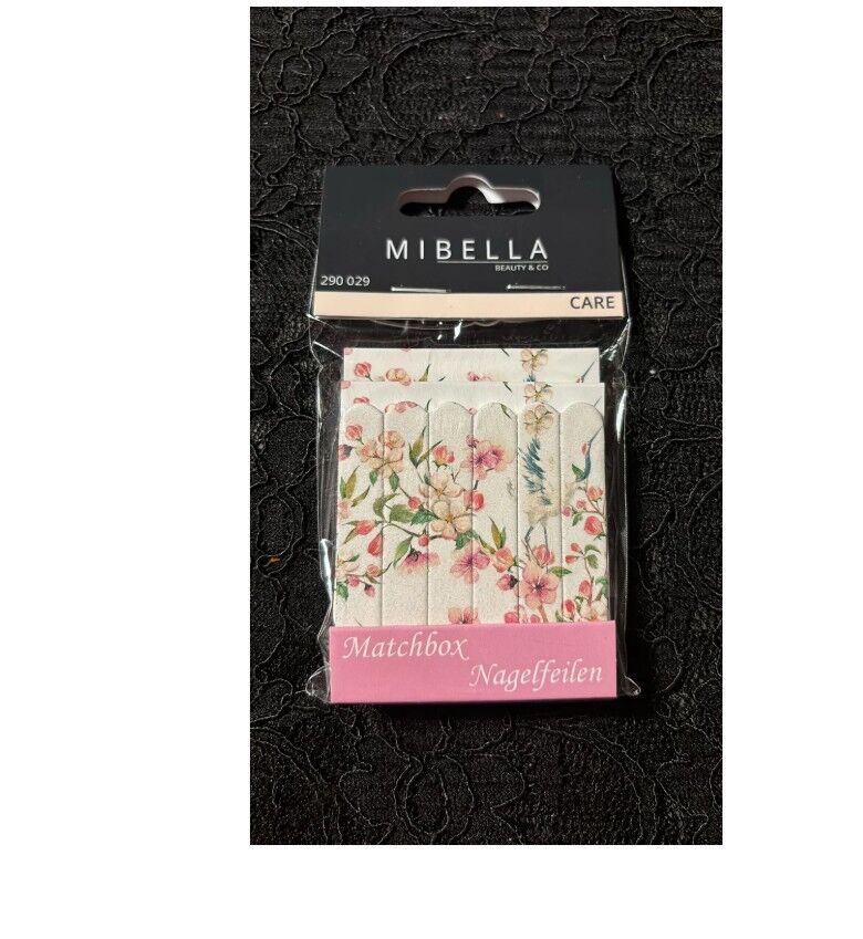 Nagelfeilen, Nagelpflege, Blumenmuster, Blütenmuster, Nagel-Feilen-Set