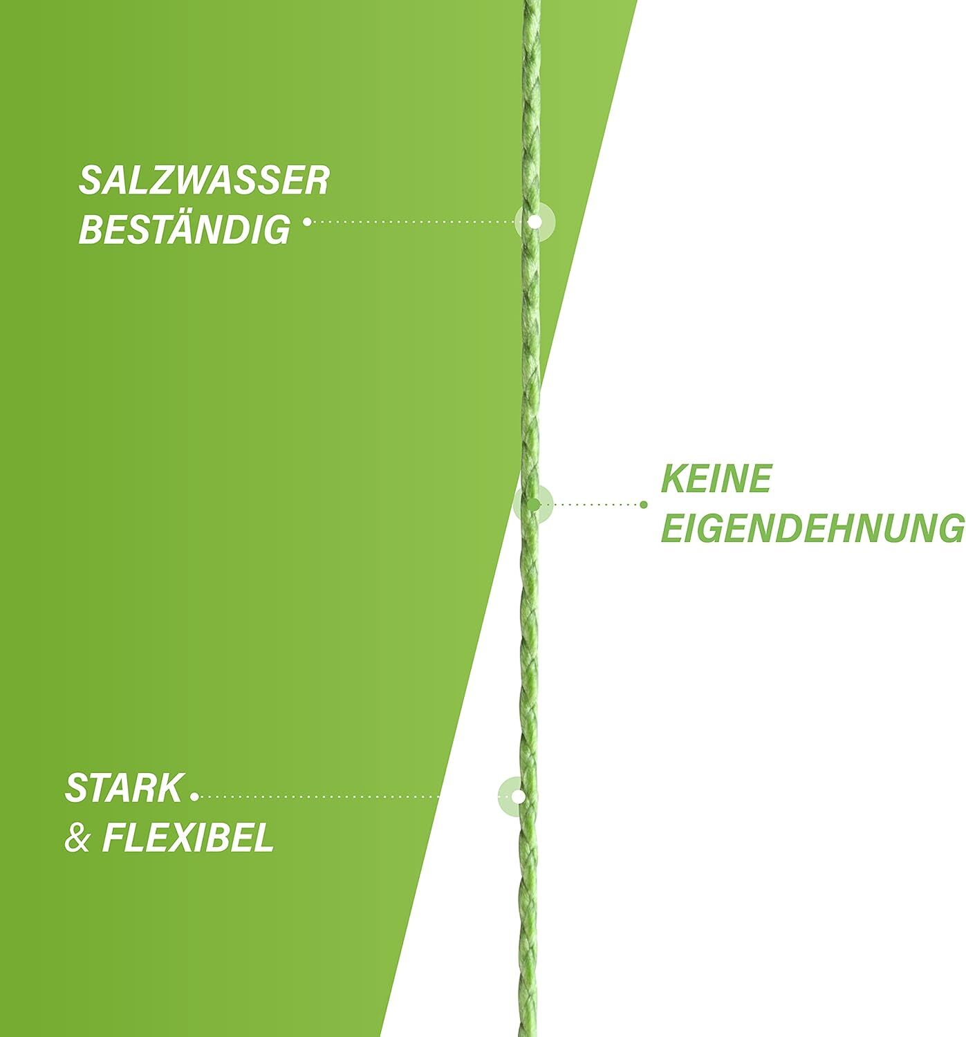 grün, Seil, Stark, Flexible, Salzwasser-beständig