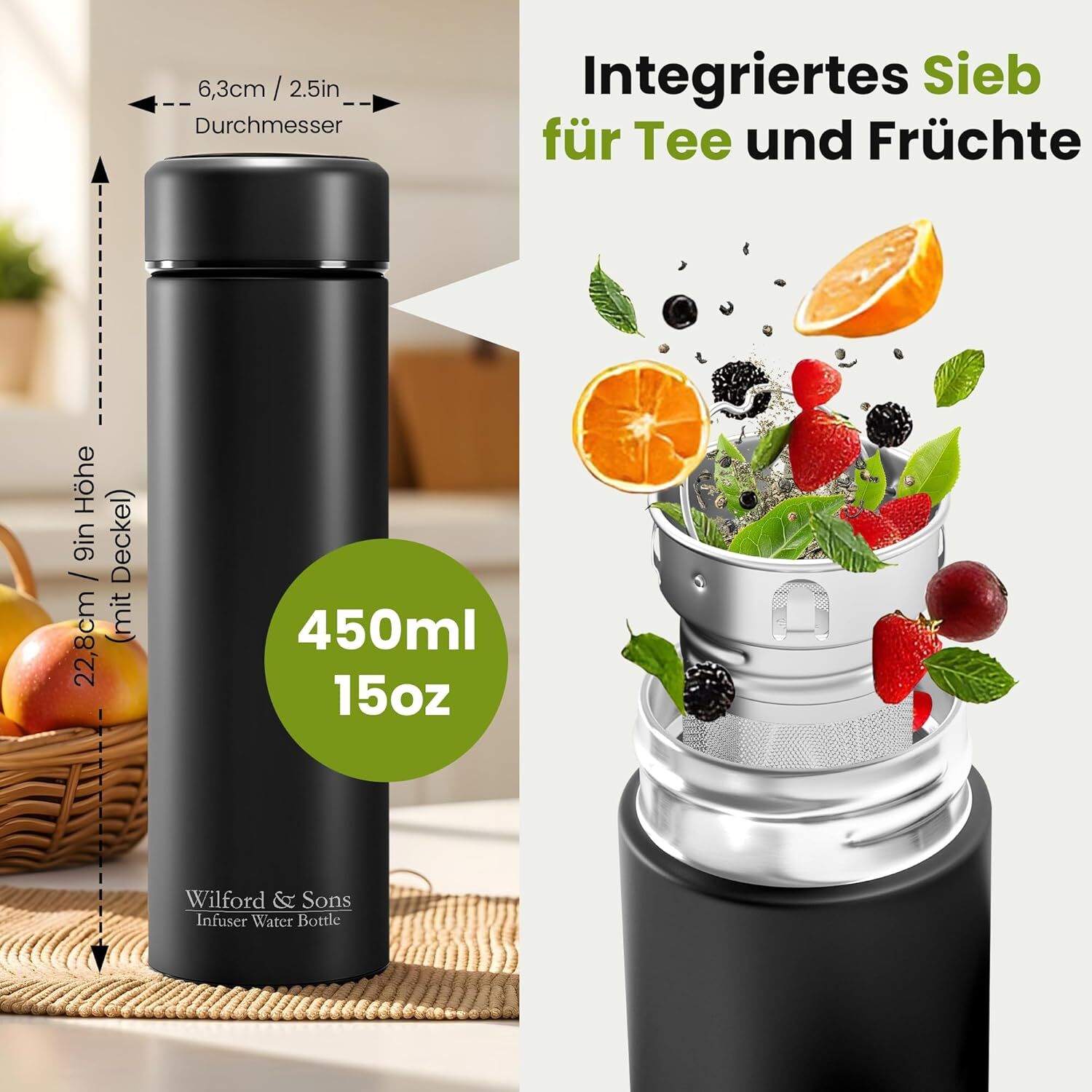 Flasche, Beere, Obst, Orange, Shaker