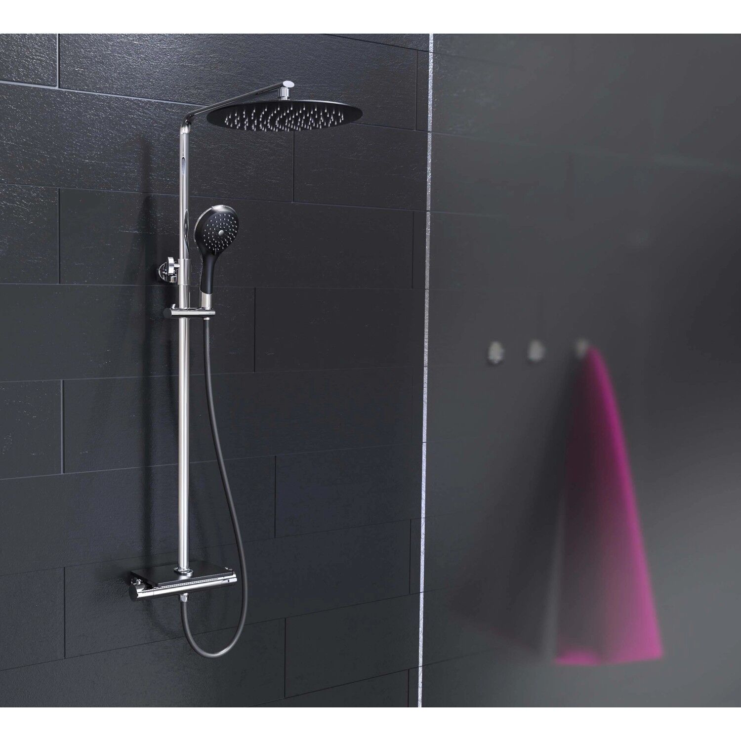 Drinnen, Badezimmer, Zimmer, Duscharmatur