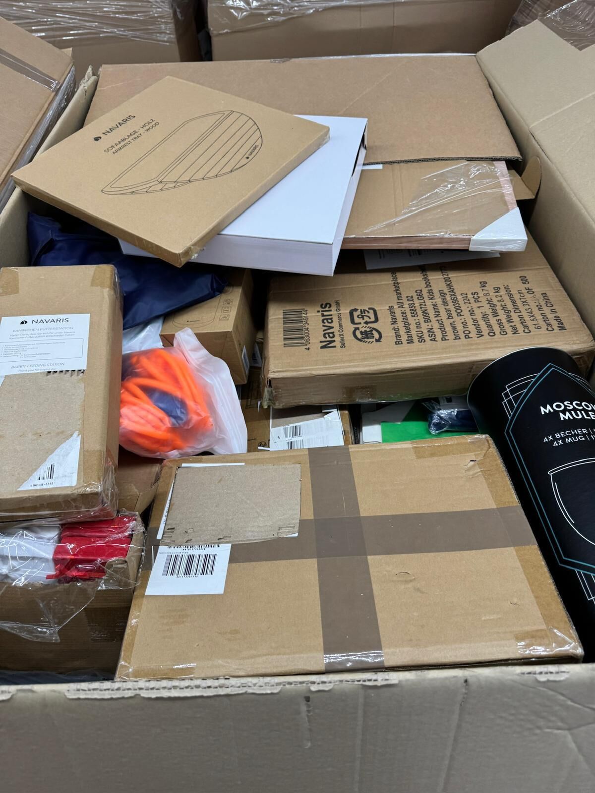 Box, Verpackung, Karton, Versandbox, Gemischte Artikel
