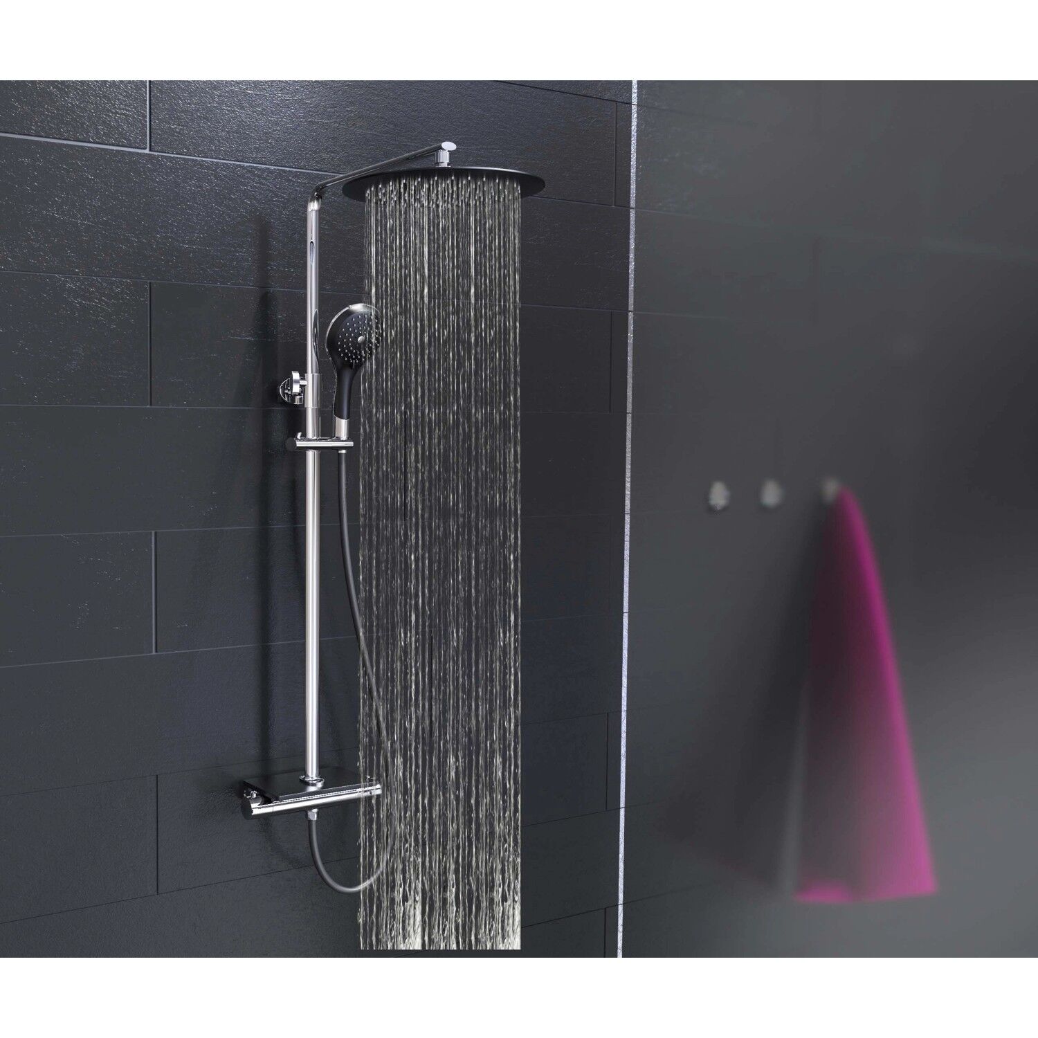 Drinnen, Badezimmer, Zimmer, Duscharmatur