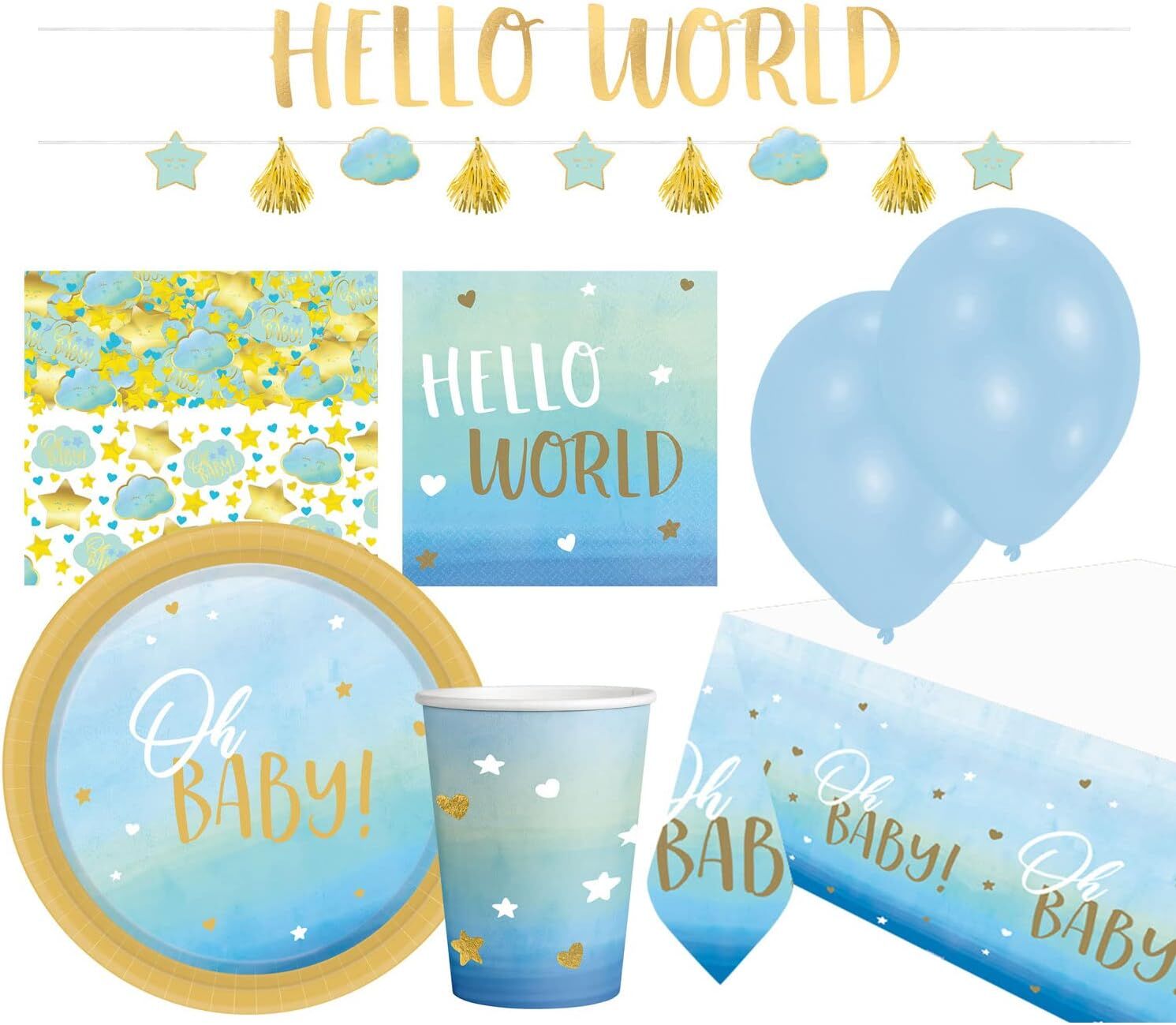 Leute, Person, Grußkarte, Luftballon, Einwegbecher