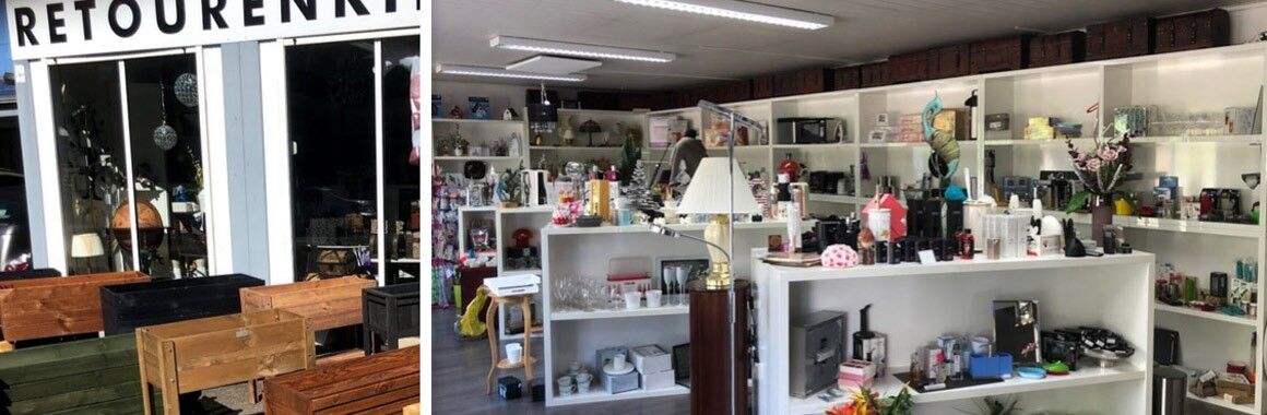 Retourenking Ladengeschäft Birkenfeld - Verkaufsfläche mit B-Ware