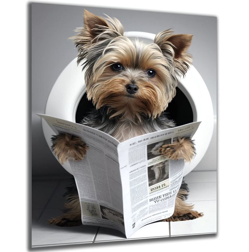 Hund, Säugetier, Haustier, Text