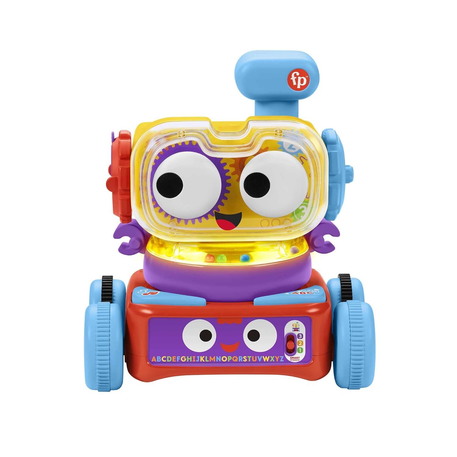 Mattel HCK39 Fisher-Price Linus der 4-in-1 Lernroboter