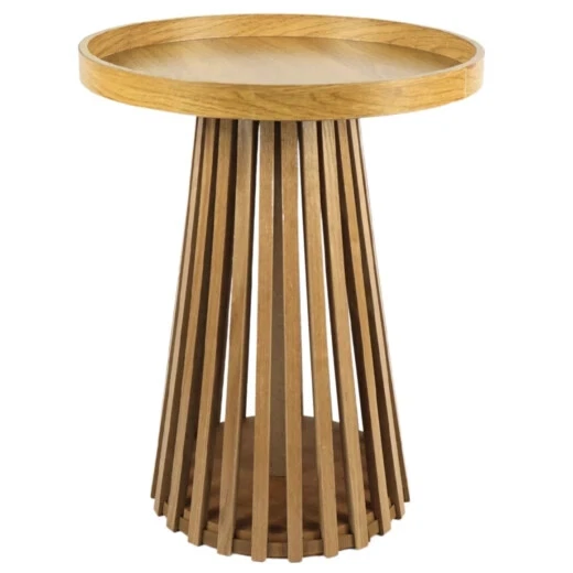 Beistelltisch, Holz, Rund, Seitentisch, Instinkt-Design