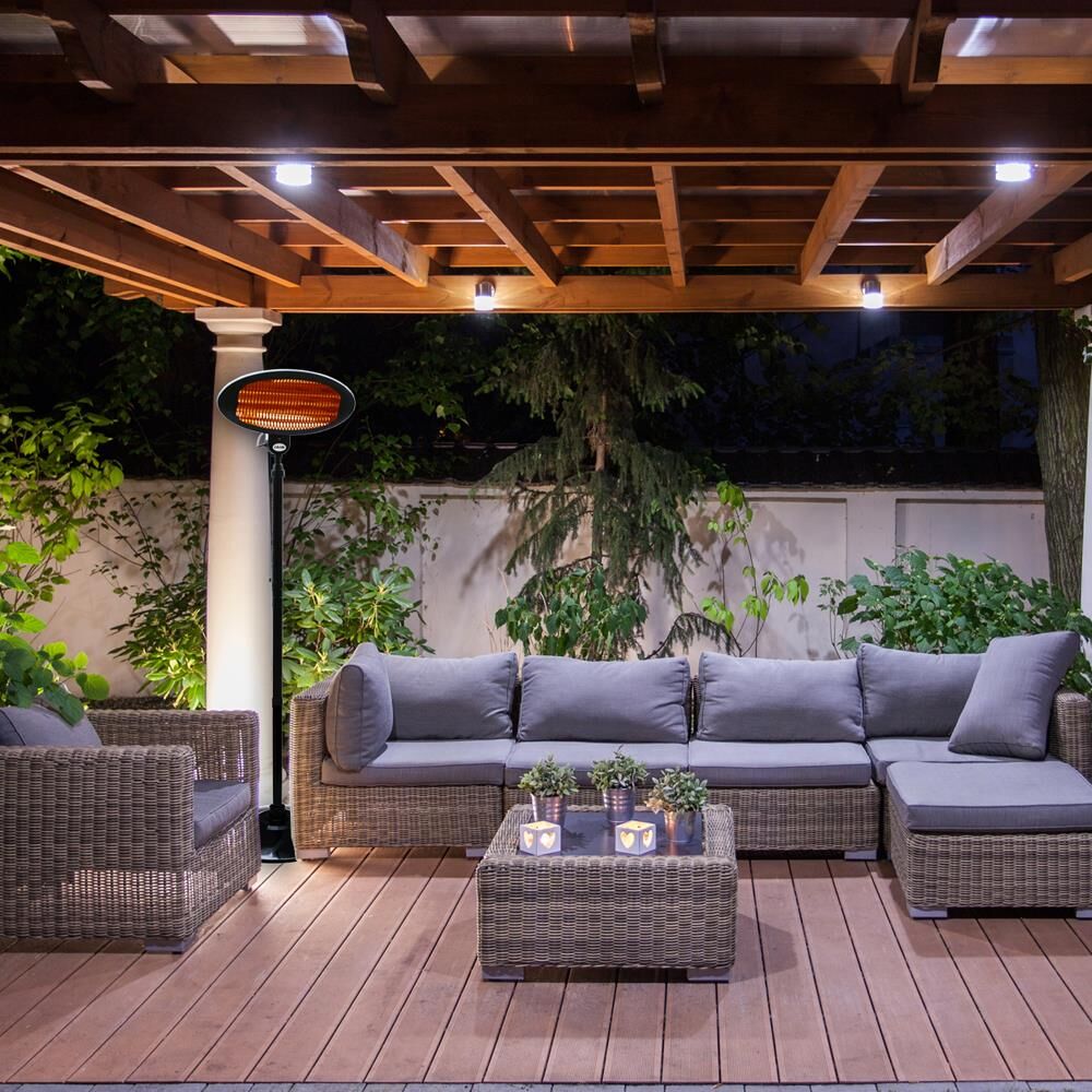 Innenarchitektur, Veranda, Couch, Terrasse, Dekoration für Zuhause