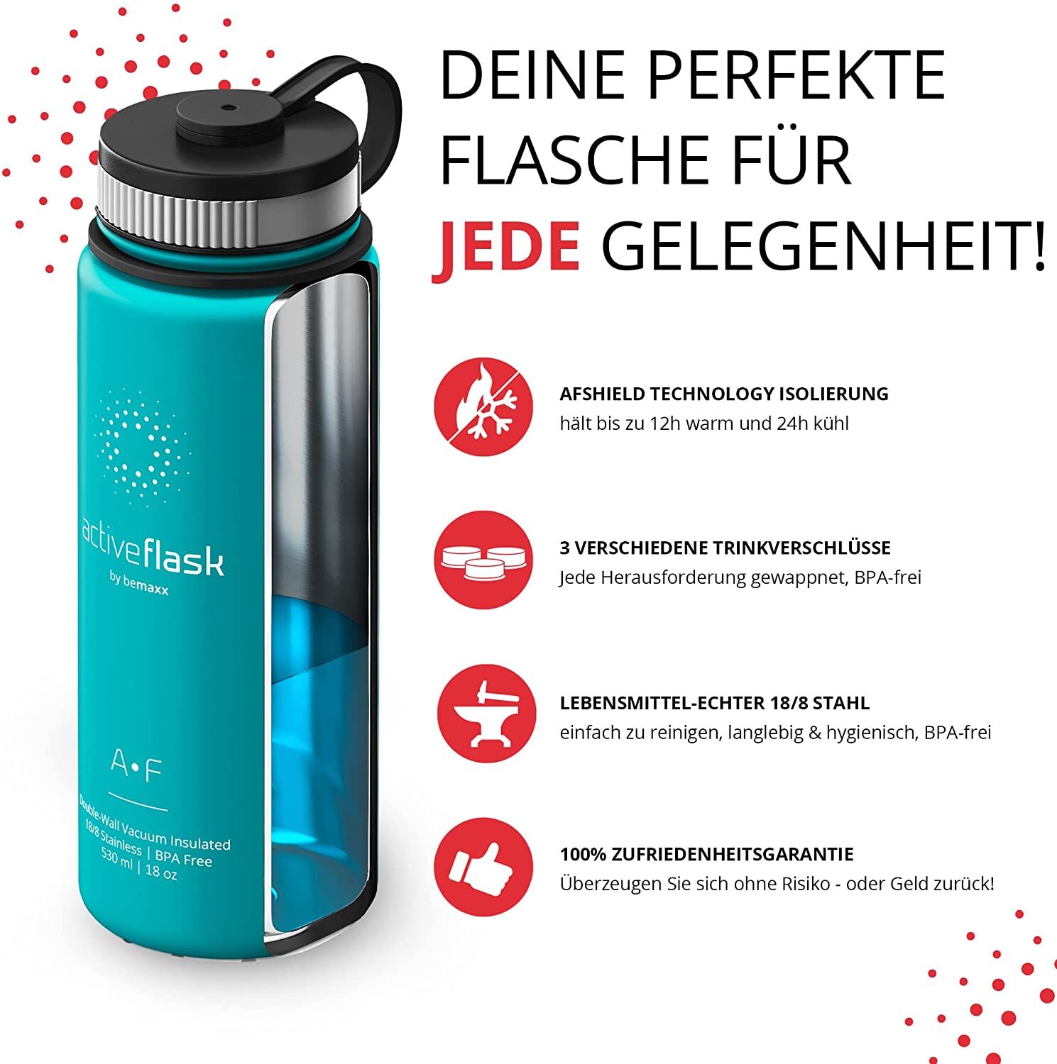 Flasche, Wasserflasche, Shaker