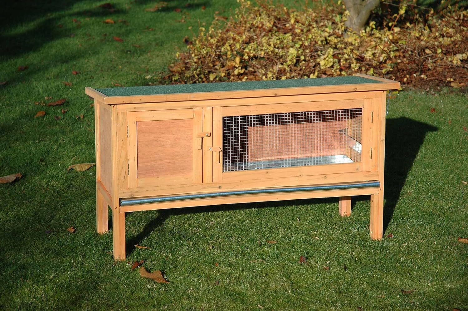 Dobar Kaninchenstall mit Innentreppe Kleintierstall DH129