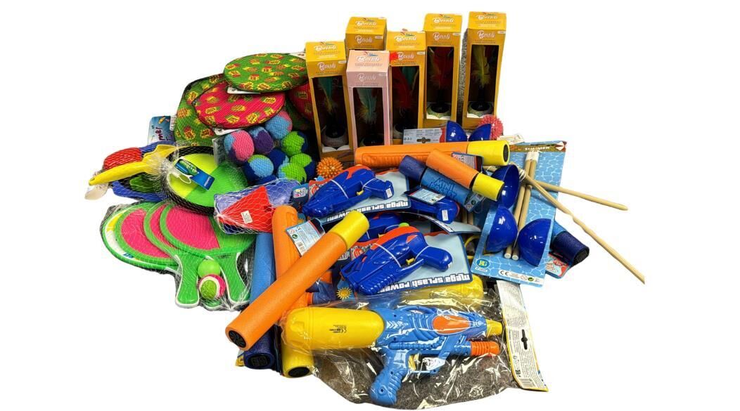 Spielwaren Sommerspielzeug Mischbox Insolvenz Flohmarkt Restposten Sonderposten Posten #1