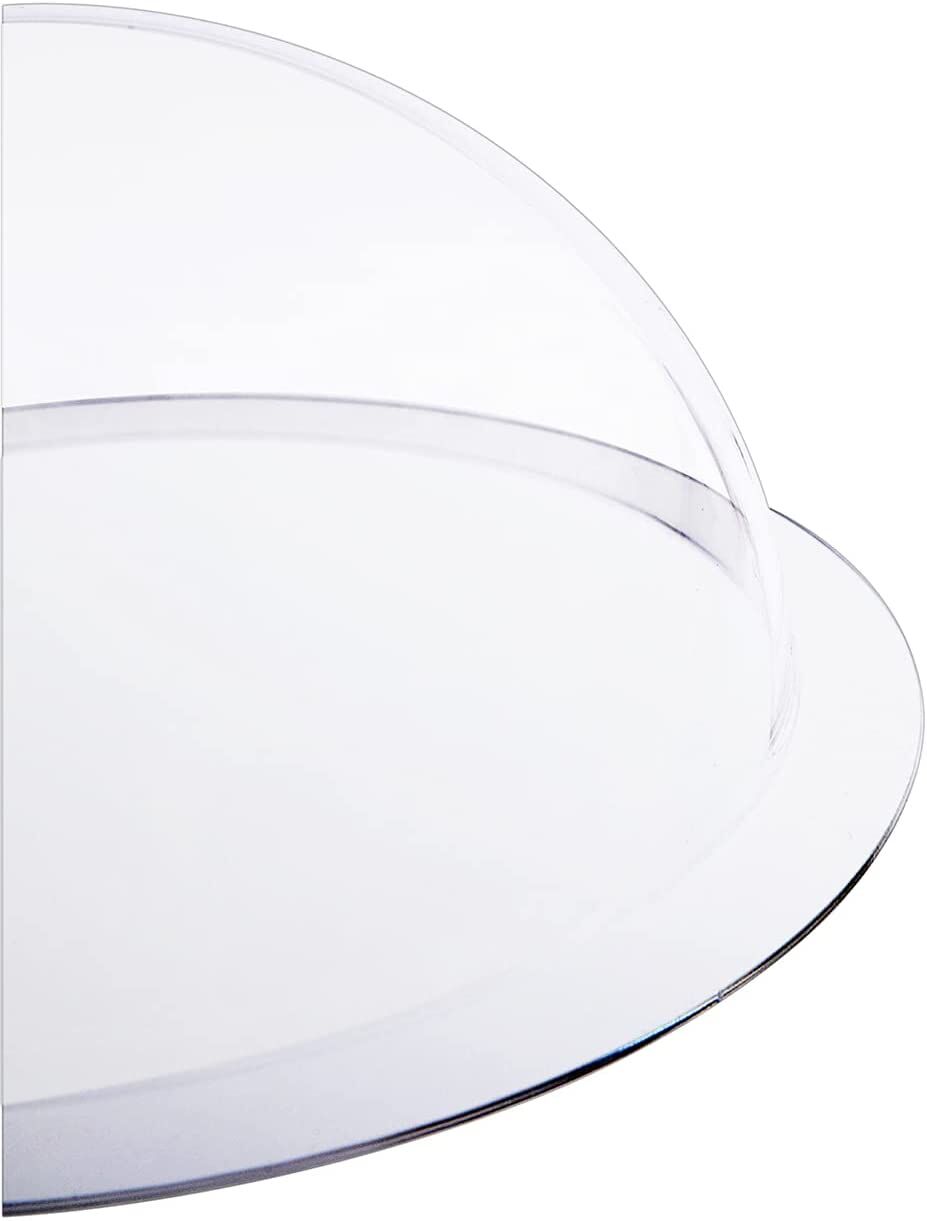 HMF Halbkugel aus Acryl mit Krempe DIY Acrylhaube Ø28cm
