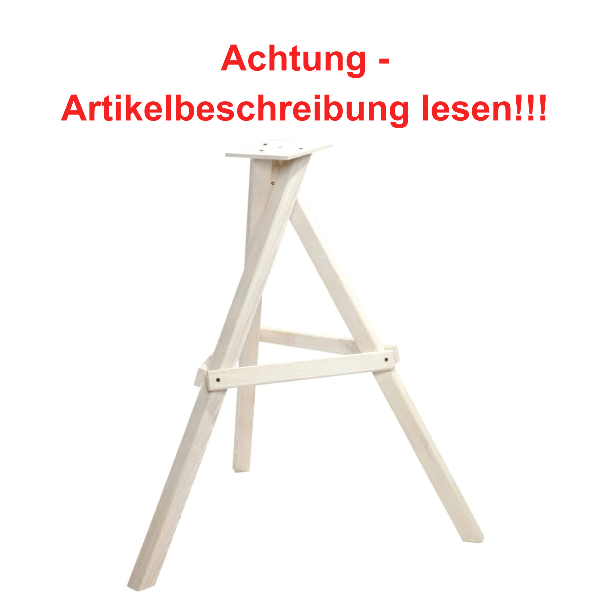 Holzwerkbank, Palette, Holzständer, Werkbank-Ständer, Holzbeine