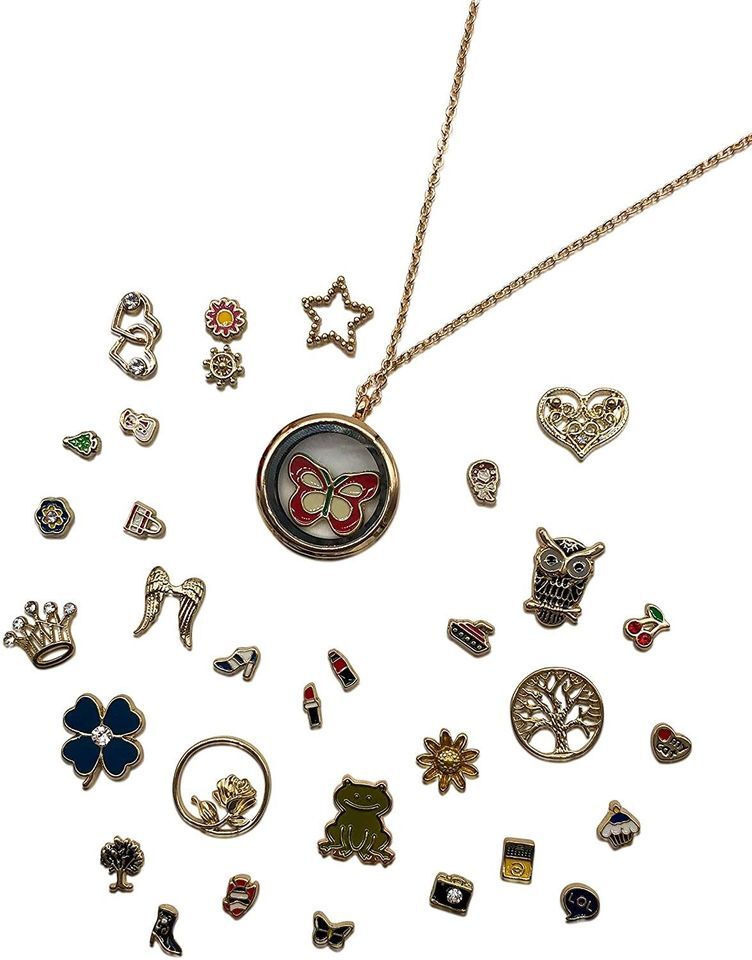Zubehor, Anhänger, Schmuck, Halskette, Medaillon