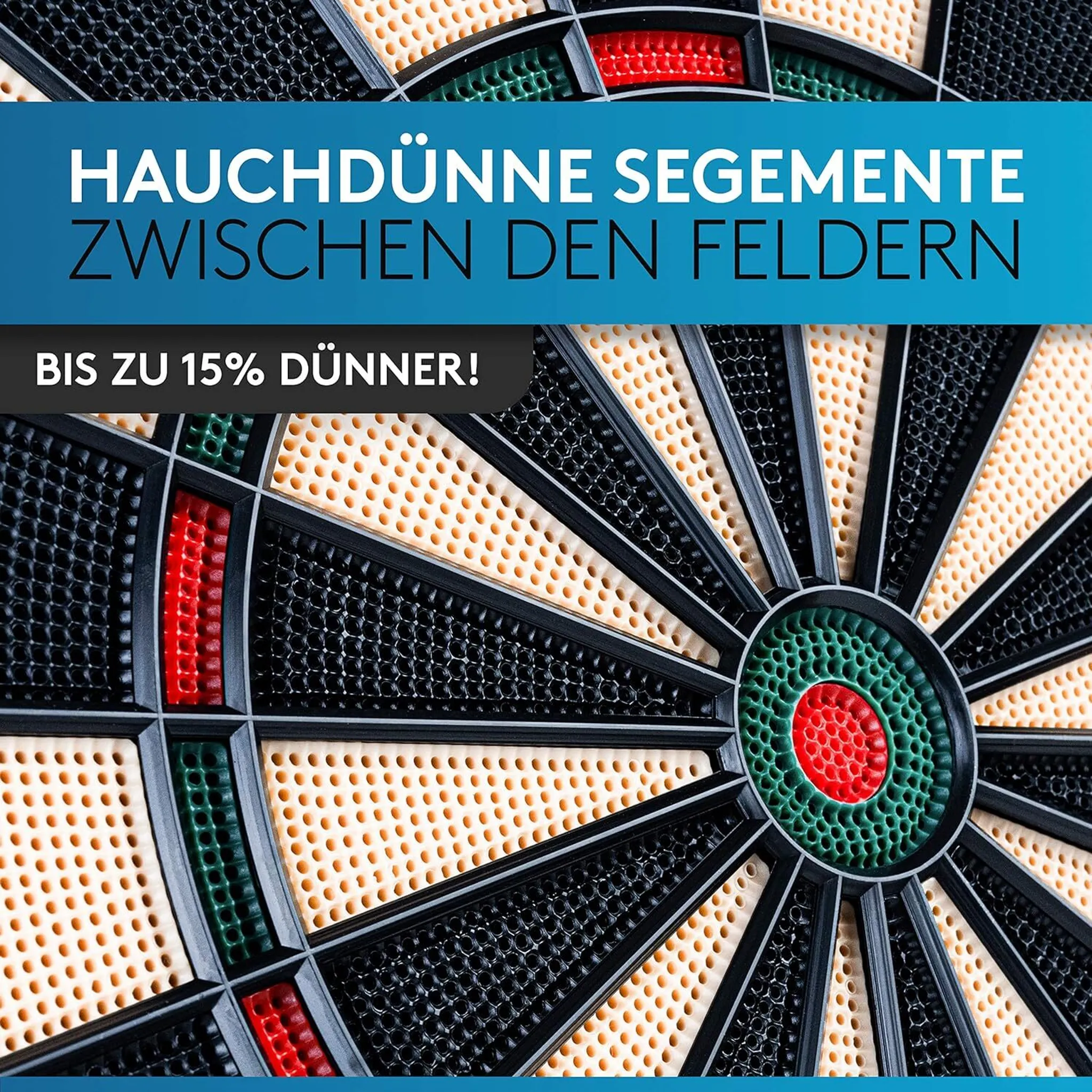 DartPro - Elektronische Dartscheibe - Dartboard mit 6 Darts [kabellos nutzbar] - Innovativer Dartautomat mit 65 Varianten - Dart für 1 bis 8 Spieler