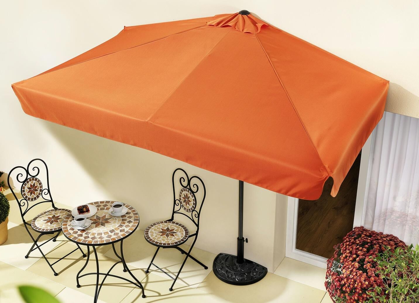 Stuhl, Wohnen, Terrasse, Sonnenschirm, Baldachin