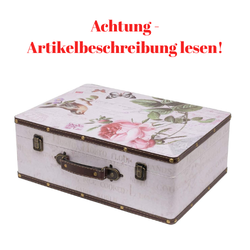 koffer, tasche, box, aufbewahrung, blumenmuster