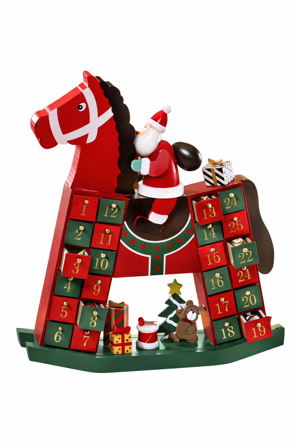 Adventskalender, Pferd, Weihnachten, Santa, Geschenke