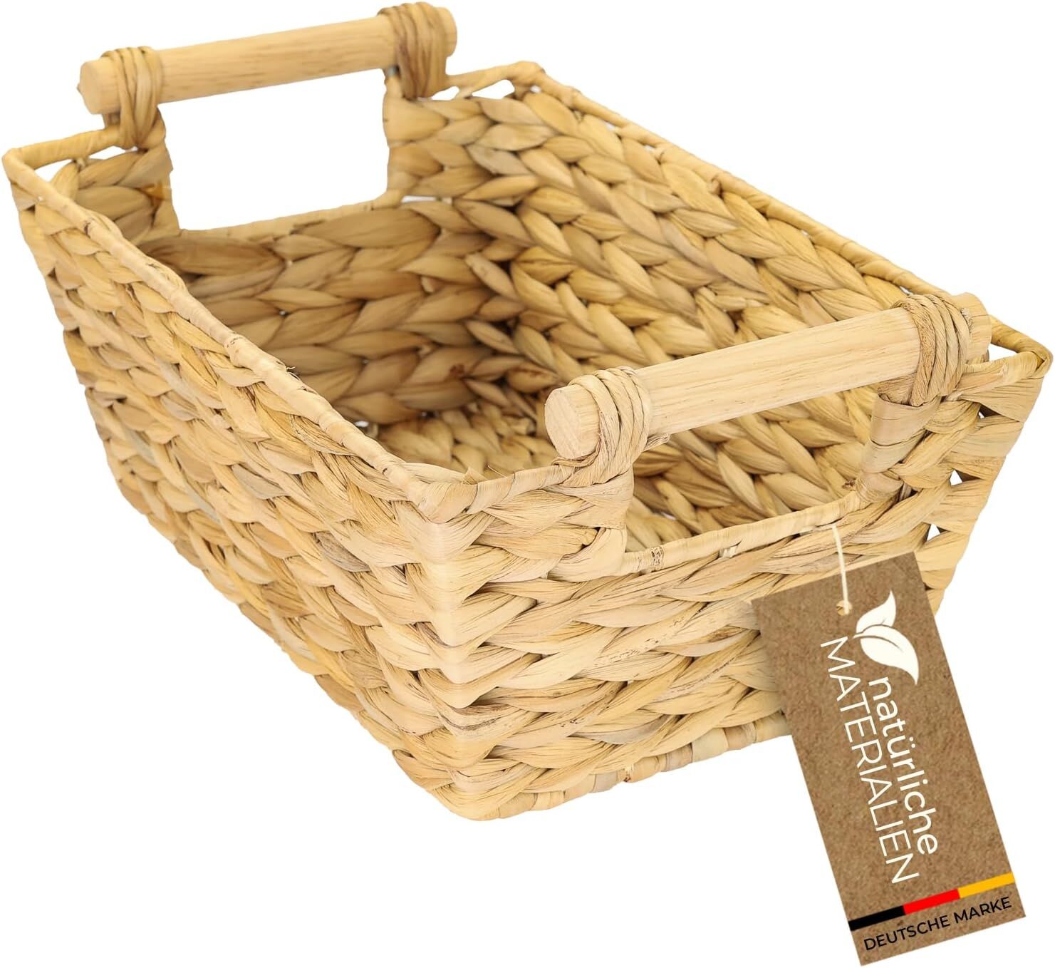 Korb, Gewebt, Visitenkarte, Papier, Text