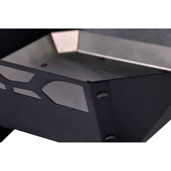 Dobar Feuerschale viereckig schwarz