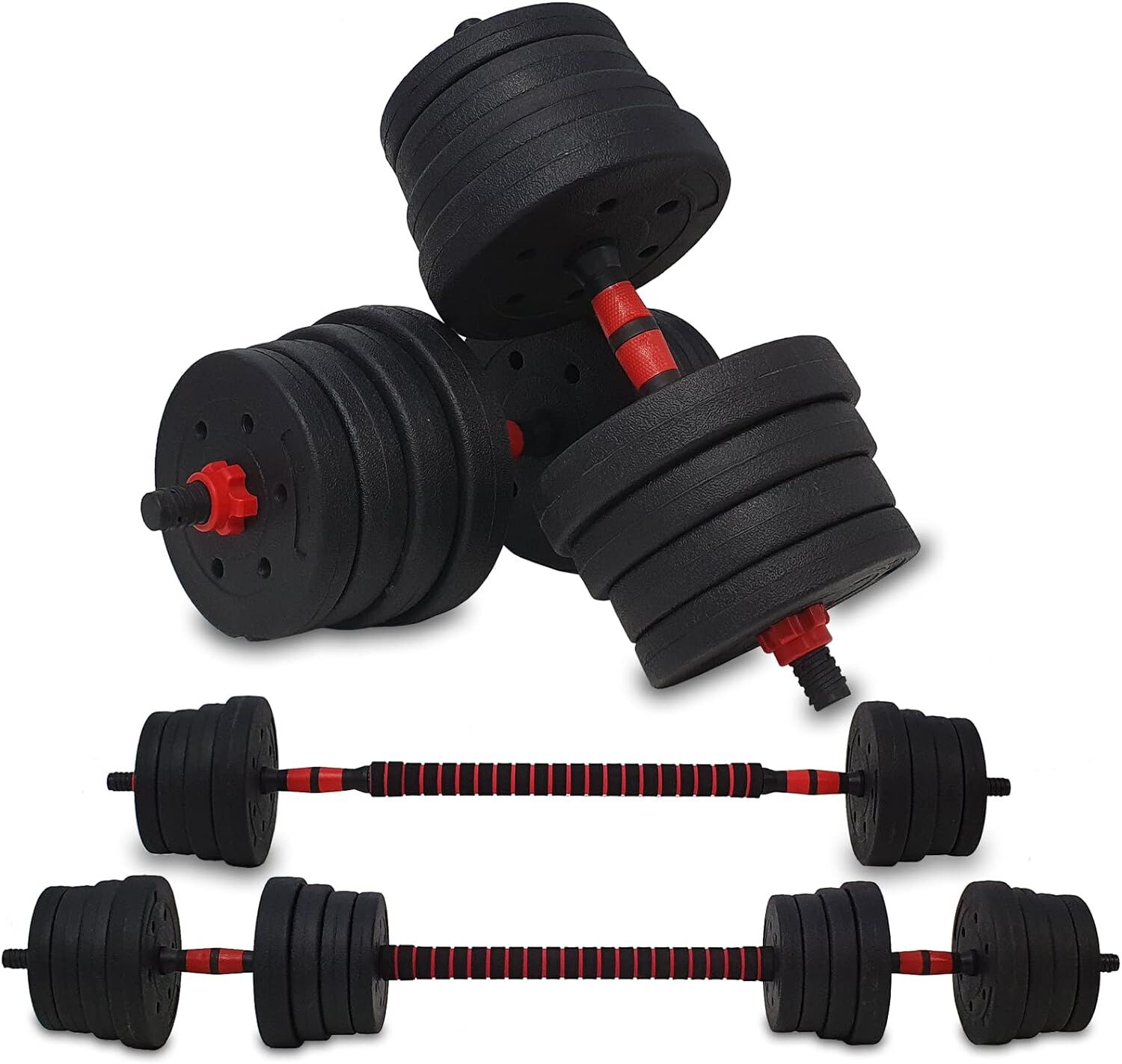 E-Scooter, Fitness, Fitnessstudio, Gewichte im Fitnessstudio, Trainieren