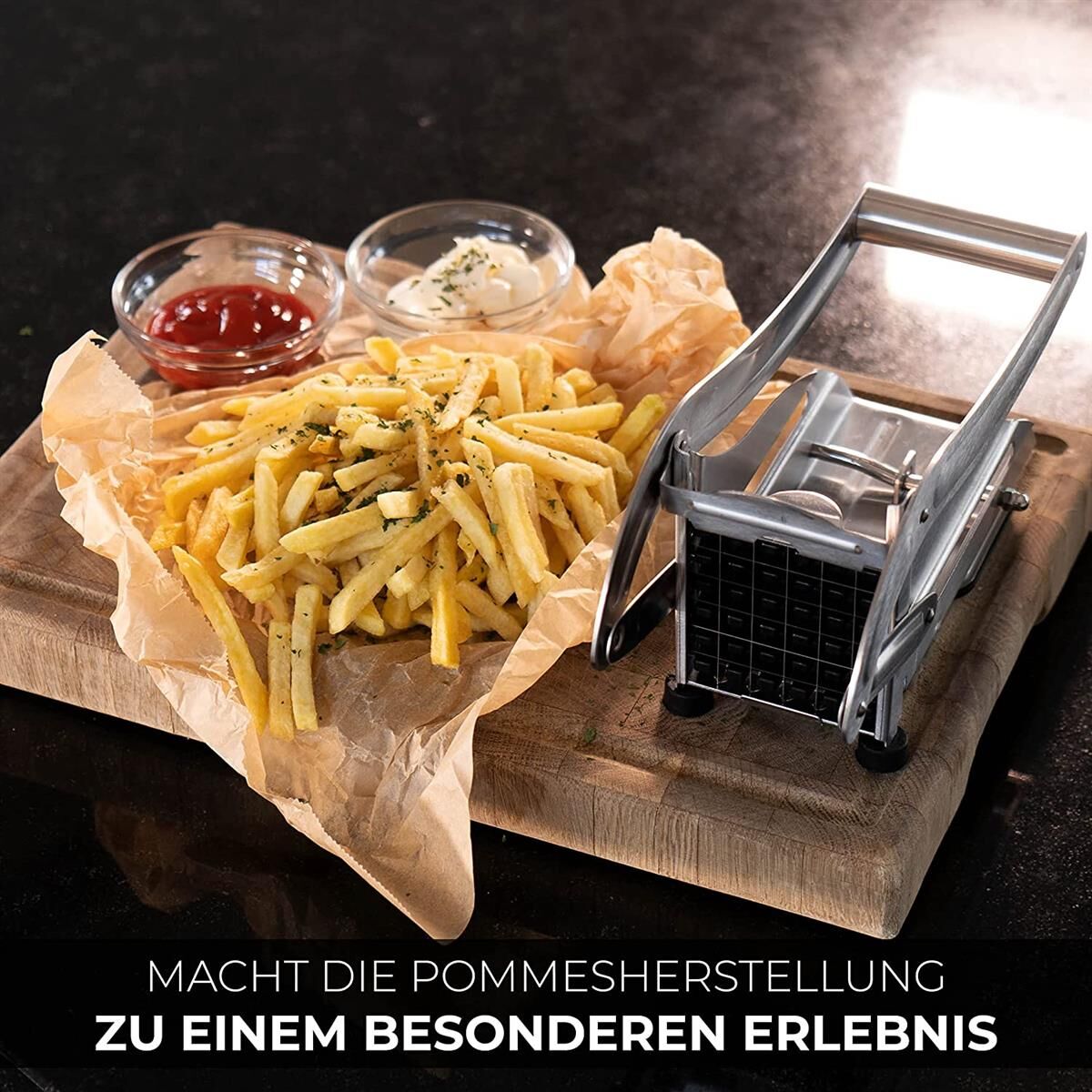 Essen, Ketchup, Präsentation des Essens