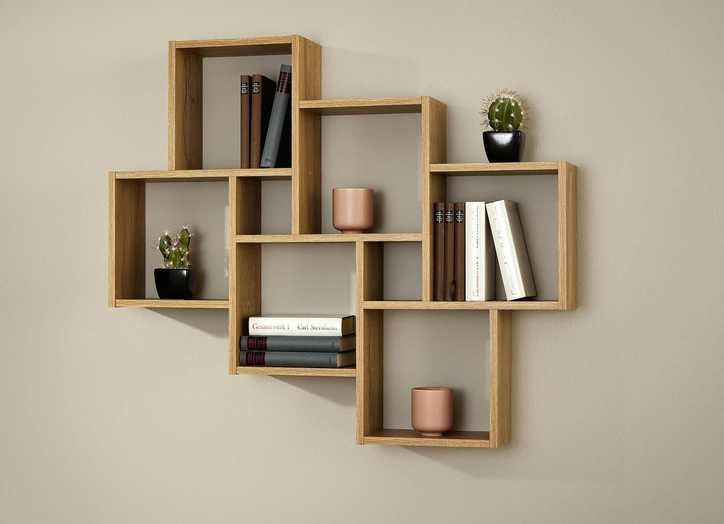 Ablage, Mobiliar, Bücherschrank, Pflanze