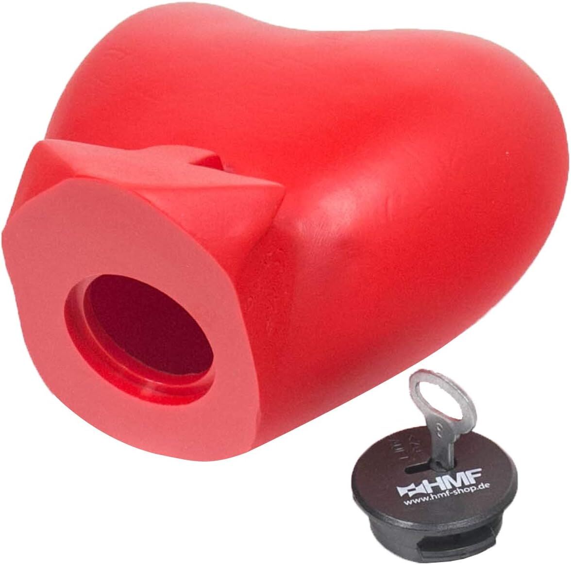 HMF Spardose Herz mit Schlüssel rot Sparbüchse