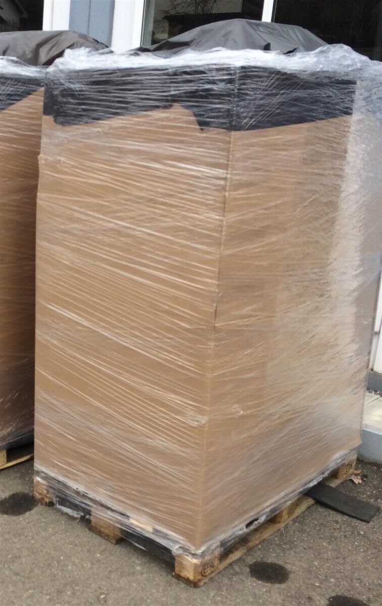 Holz, Plastikfolie