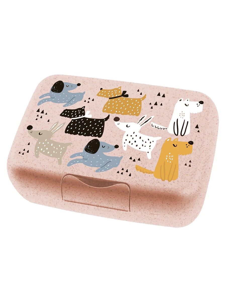 Hundemotiv, Kuschelkissen, Rosa, Tiermuster, Kleidungskissen