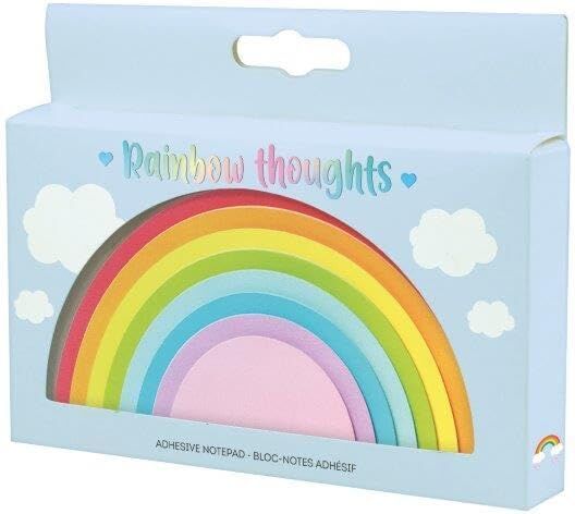 Legami RST0001 Haftnotizblock Rainbow Thoughts Haftnotizen Klebezettel