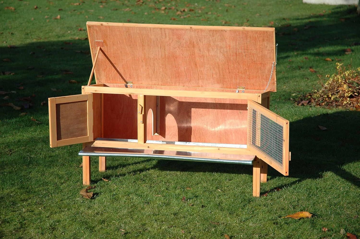 Holz, Sperrholz, Gras, Gebeiztes Holz, Hundehütte