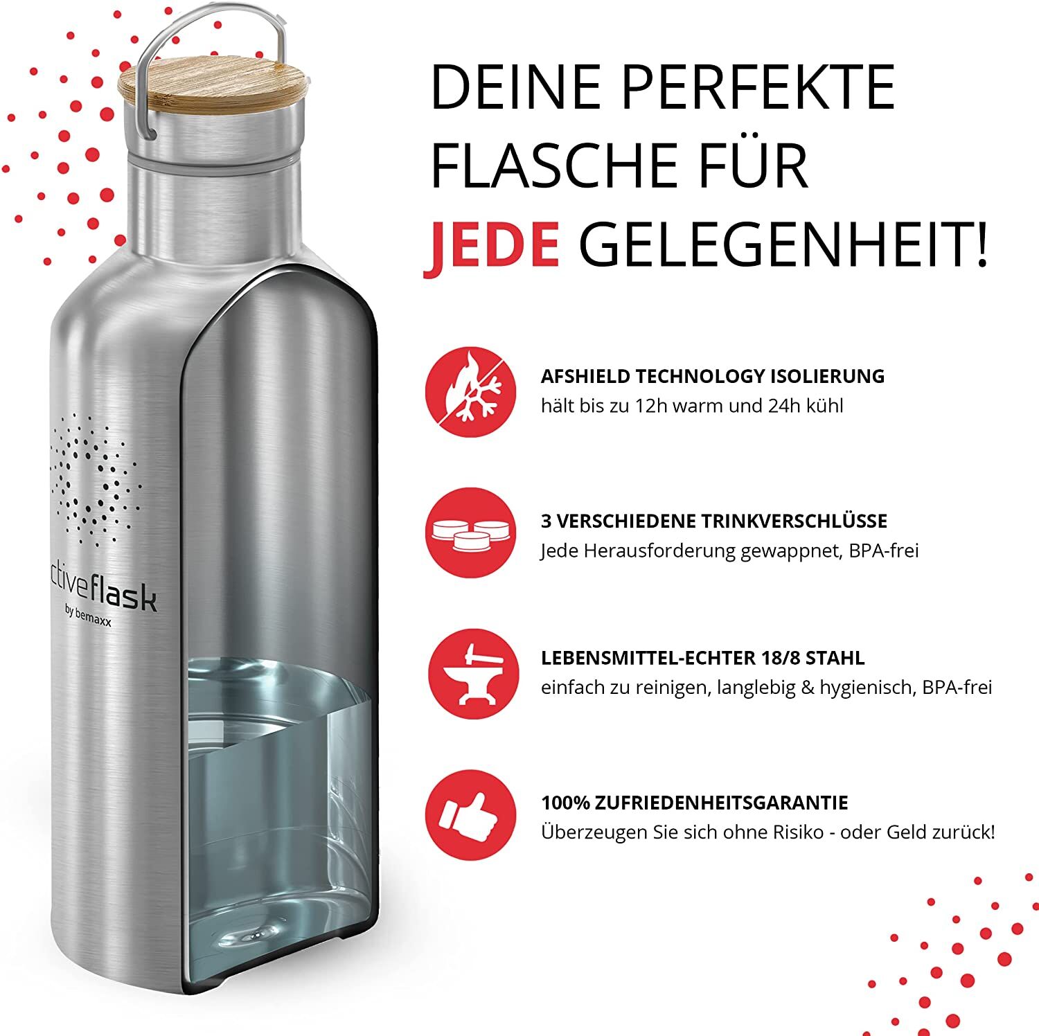Werbung, Flasche