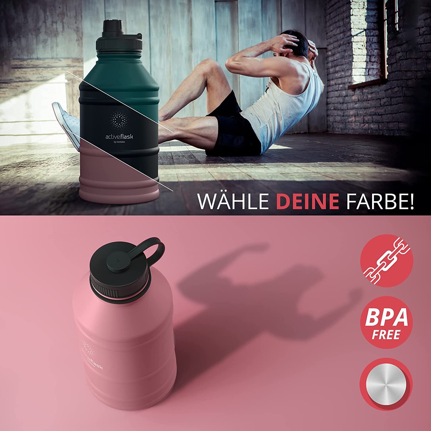 Bekleidung, Kurze Hosen, Flasche, Werbung