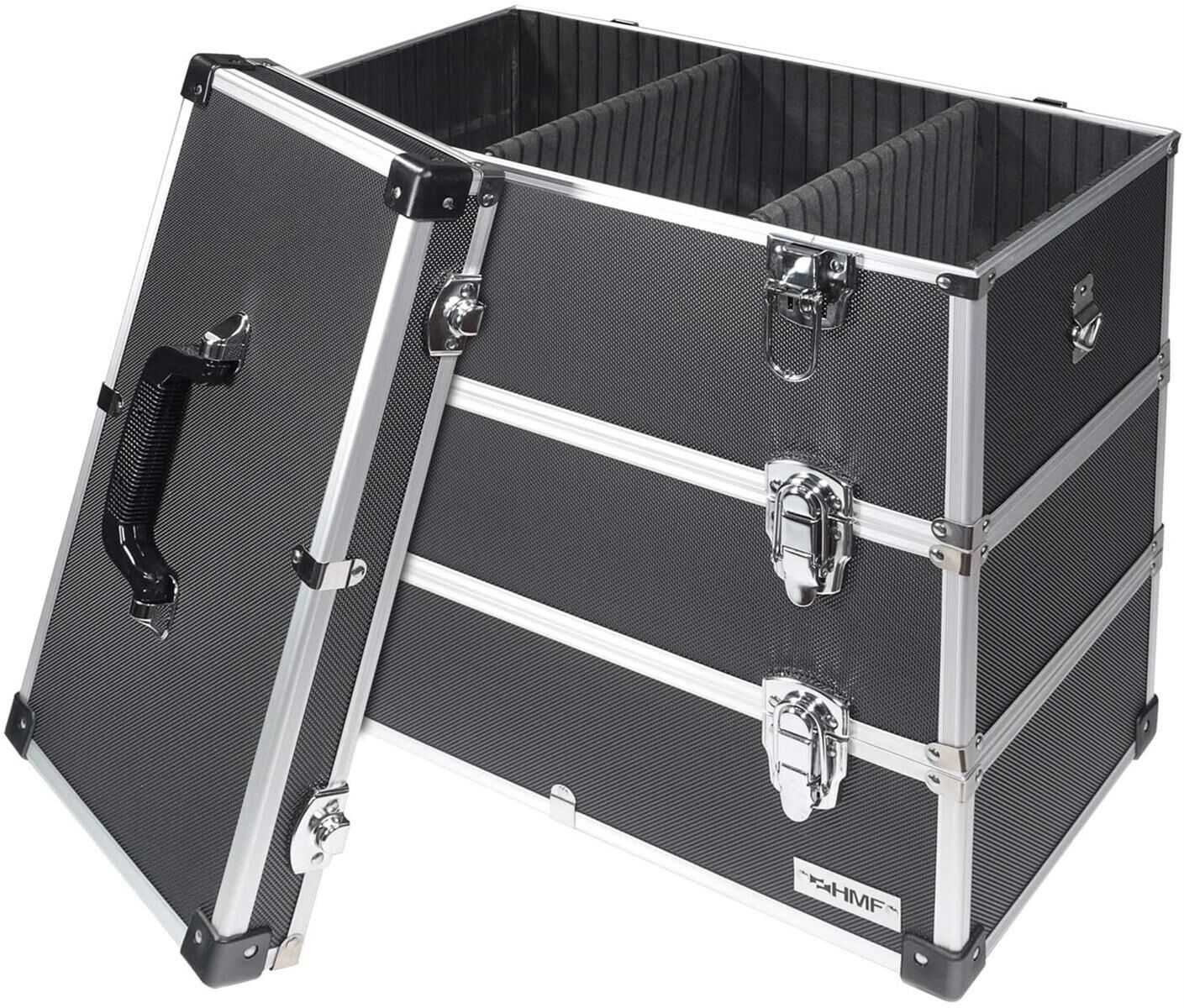 Transportkoffer, Koffer, Aluminium-Rahmen, Gepolstert, Organizer